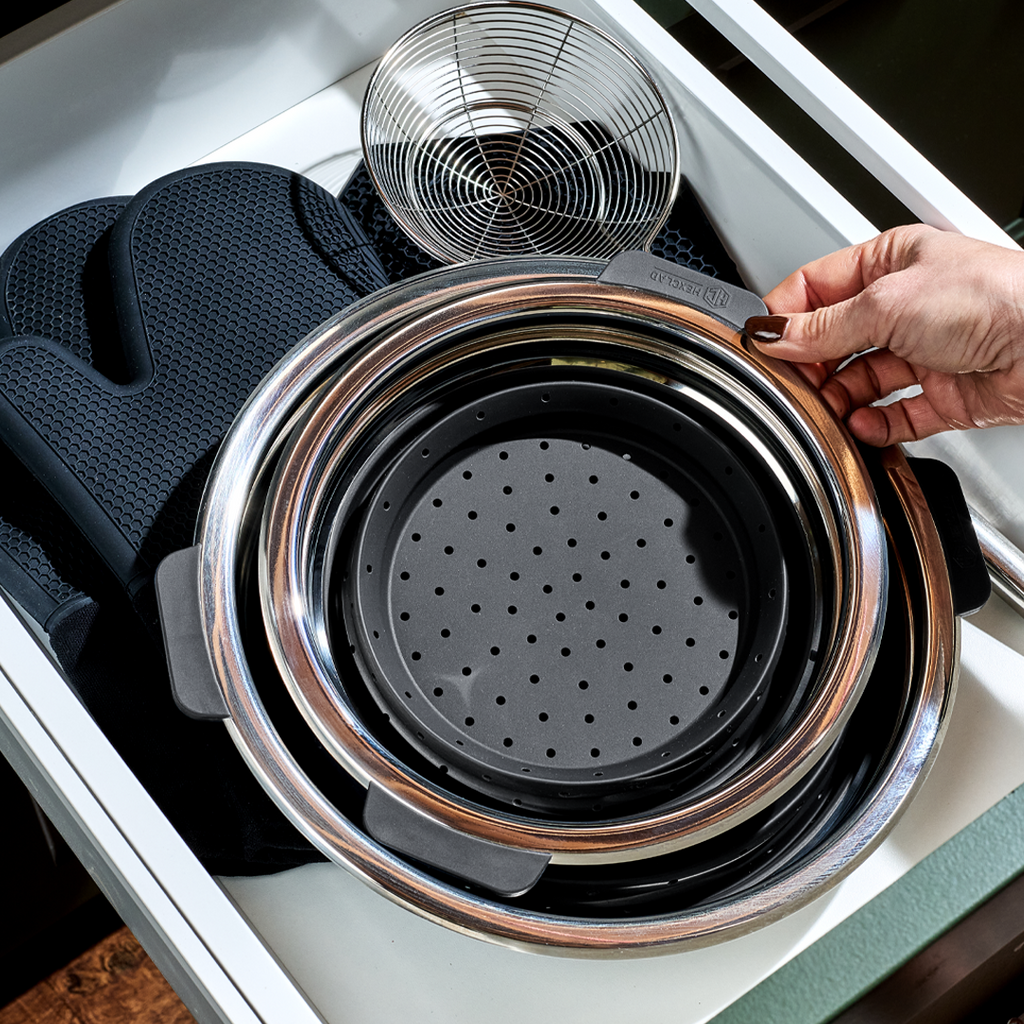 Steamer Basket Set. 2-pc