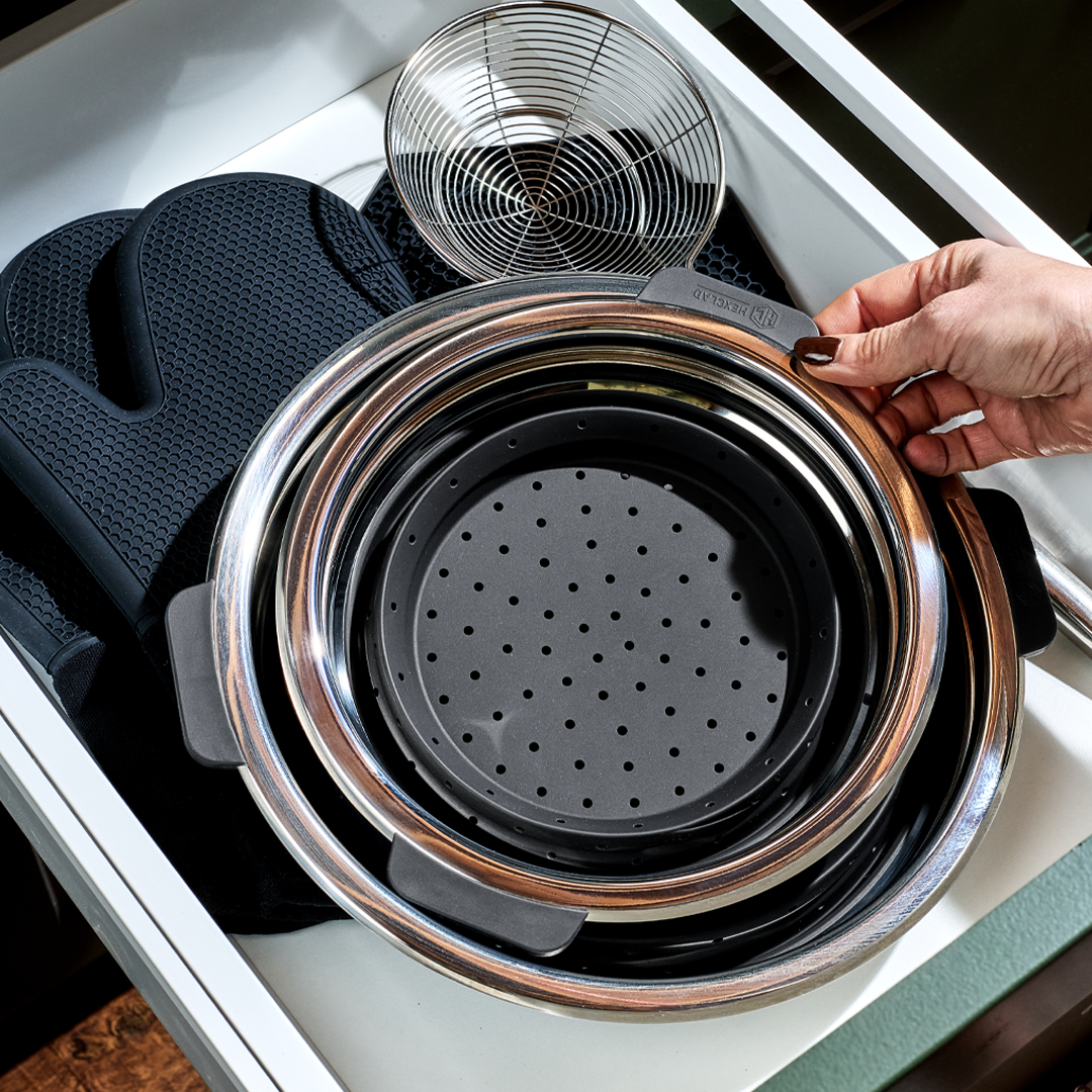 Steamer Basket Set. 2-pc
