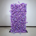 ValarFlowers Purple & Blue Floral Extravaganza Wall: A Dreamy. Enchanting Masterpiece for Magical Celebrations-VF-537