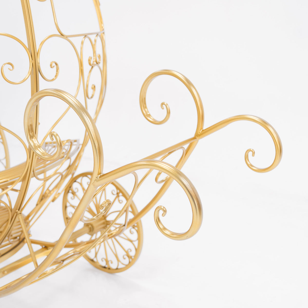 ValarFlowers 7.9ft Cinderella Fairy Princess Pumpkin Carriage Decor