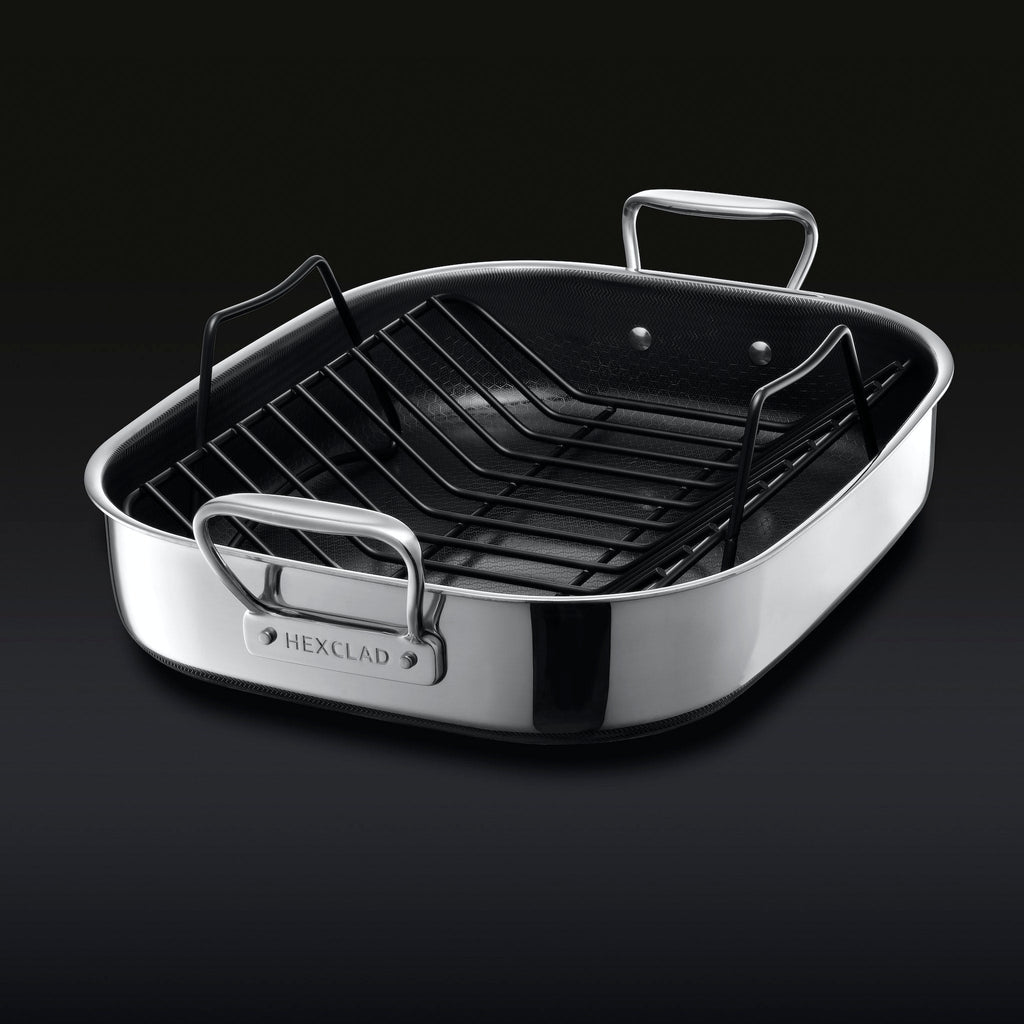 HexClad Hybrid Roasting and Cutting Board Set